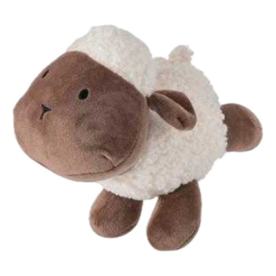 Bárány – 25 cm, fehér/barna