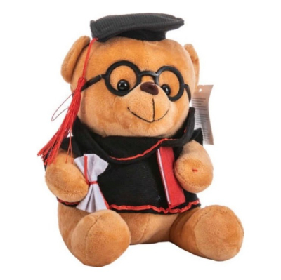 Maci ballagásra – 25 cm, barna
