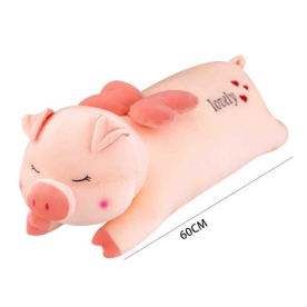 Malac hosszúkás – 60 cm, rózsaszín