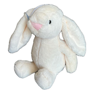 Nyuszi nagy – 40 cm, fehér