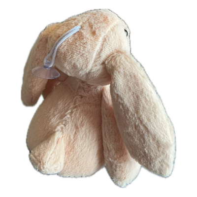 Nyuszi tapadókoronggal – 17 cm, bézs