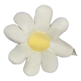 Virág párna – 50 cm, fehér